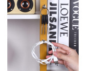 Inget borrande magnetiska krokar Hårda hängare hem kök kontor 2-pack