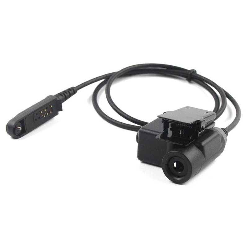 Til Baofeng UV - 9R UV - 9R Plus UV - XS Skinke Radio Walkie Talkie U94 PTT Headset Adapter