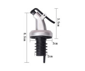 Vin Olja Vinäger flaska propp pip Läcksäker munstycke dispenser