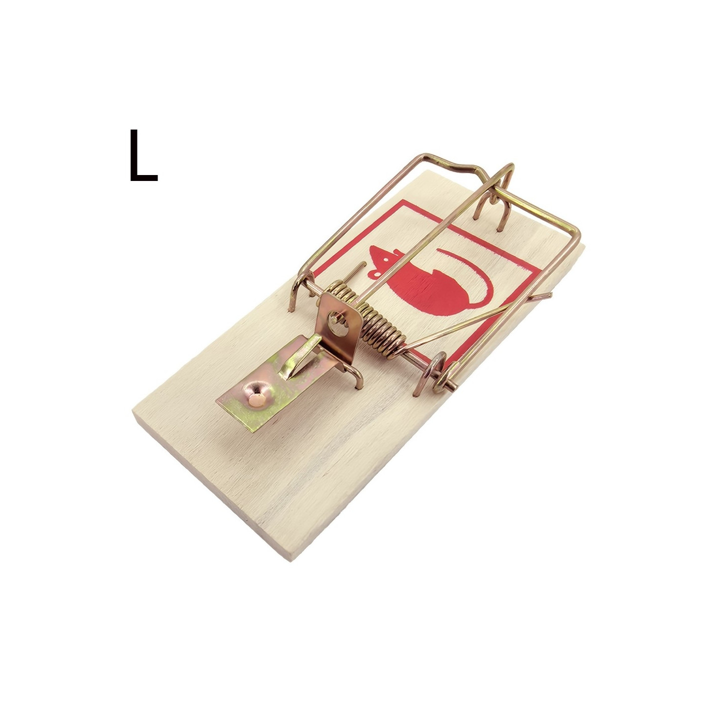 2 stk musfanger musefelle innendørs/utendørs - L