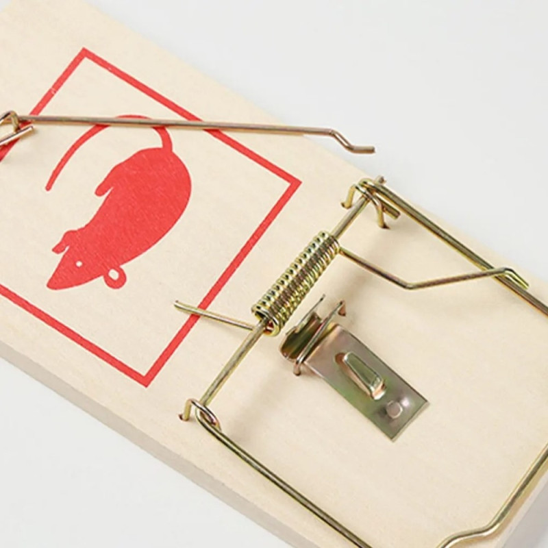 2 mouse catcher rat trap mouse trap indoor/outdoor - L
