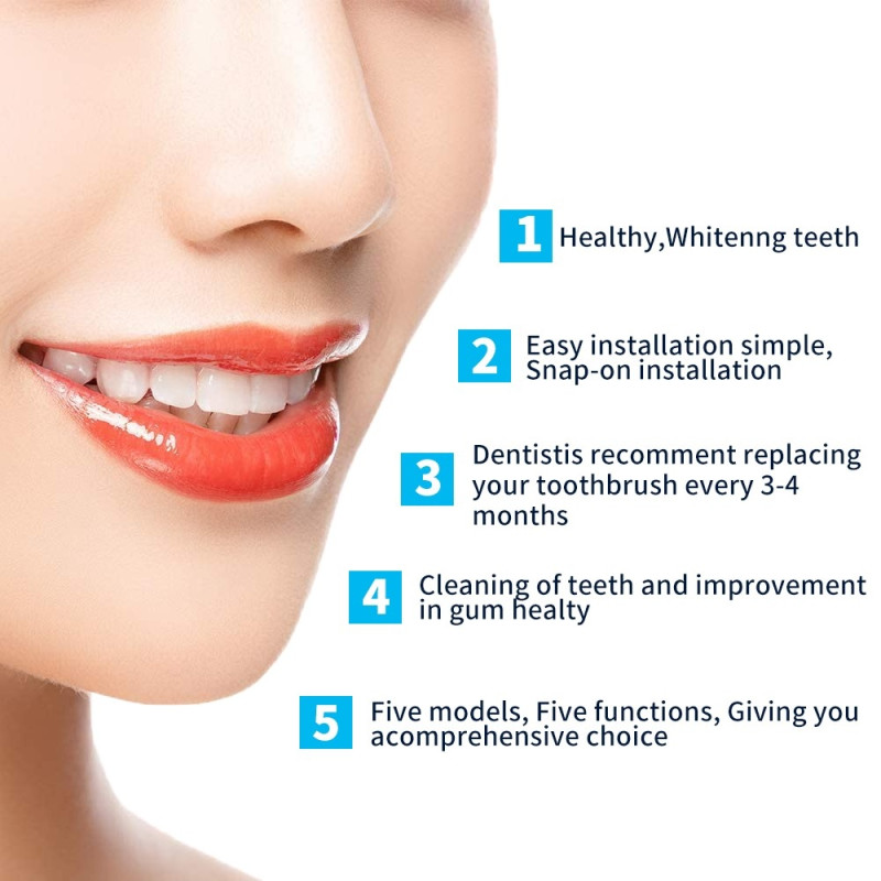 2x4 tandbørstehoveder til Braun Oral - B til følsomt tandkød