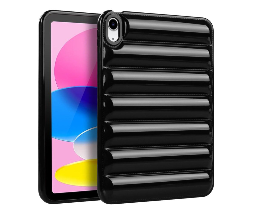 För iPad 10.9 (2022) Candy Color TPU - Svart