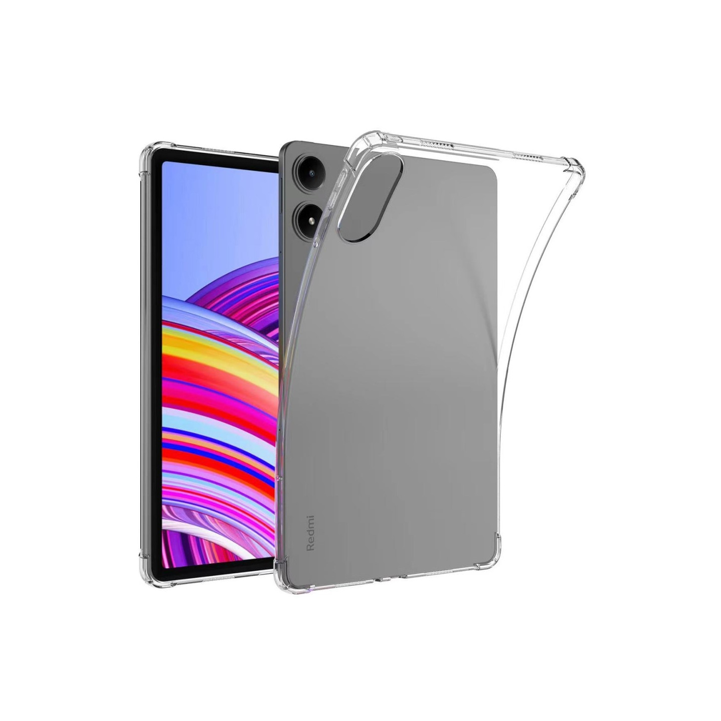 Xiaomi Redmi Pad Pro / Redmi Pad Pro 5G / Poco Pad Kotelo Neljän Kulman Pro / Poco Pad Suojaus Läpinäkyvä Tabletti TPU - kuori