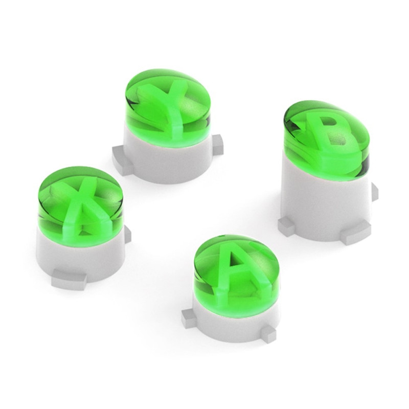 Til Xbox One S One Elite Controller ABXY erstatningsknapper - Grøn
