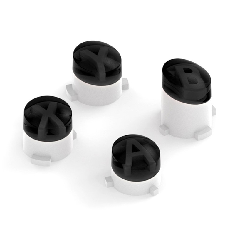 For Xbox One S One Elite Controller ABXY Replacement Buttons - Black