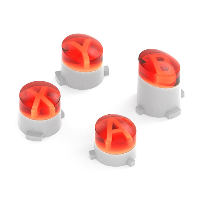 For Xbox One S One Elite Controller ABXY Replacement Buttons - Orange