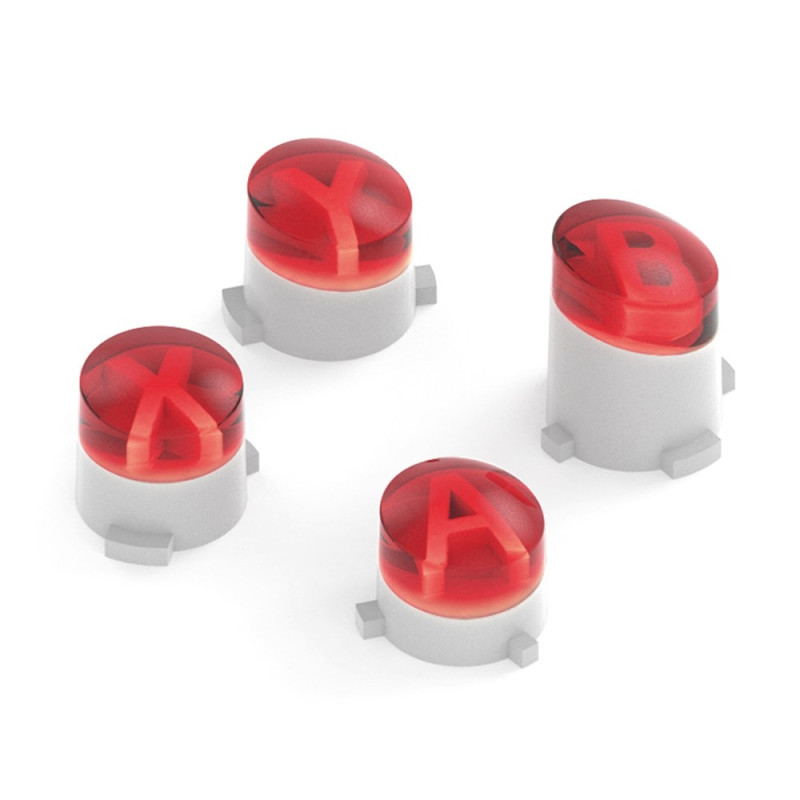 For Xbox One S One Elite Controller ABXY Replacement Buttons - Red