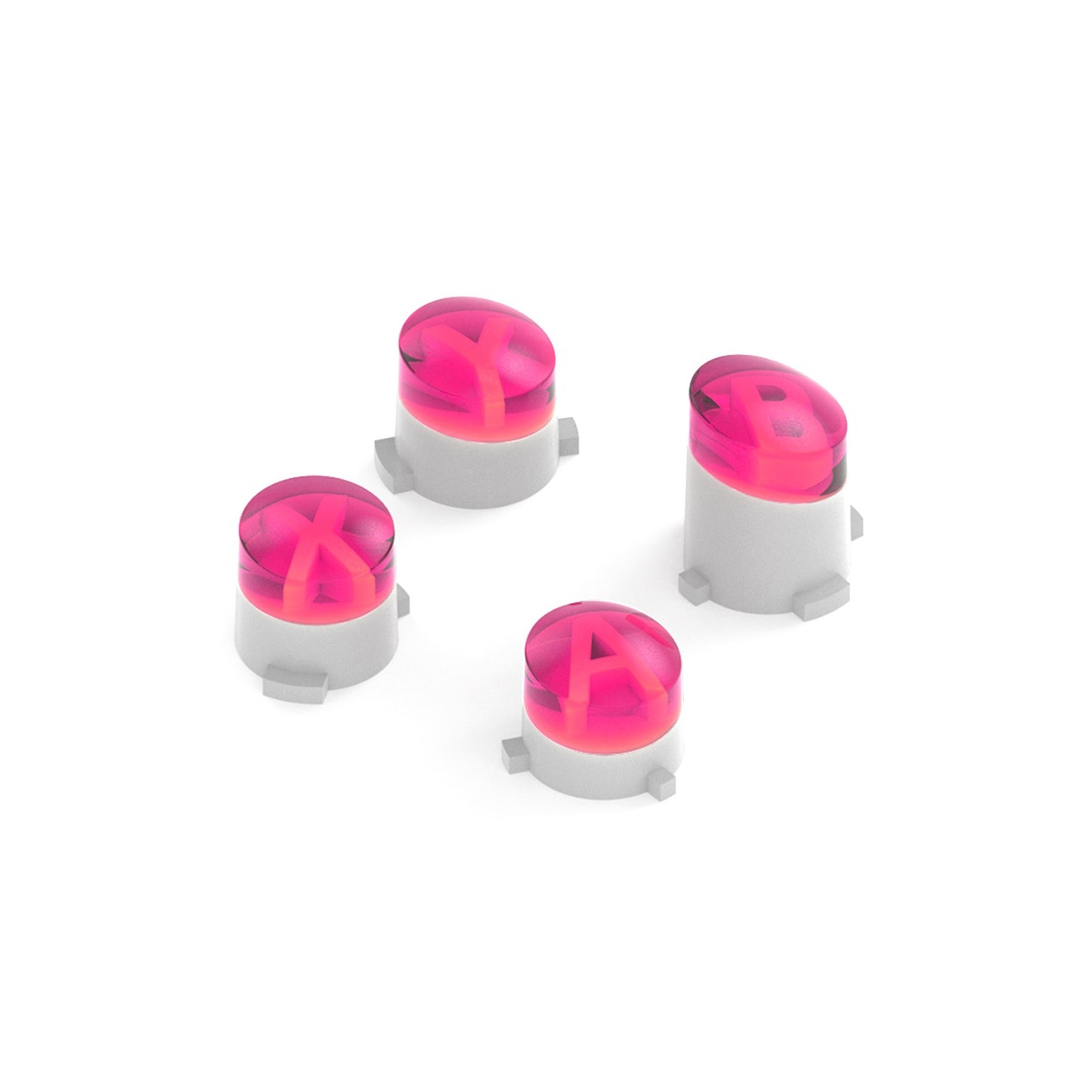 For Xbox One S One Elite Controller ABXY Replacement Buttons - Pink