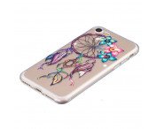 iPhone 7 / iPhone 8 TPU Skal - Flower & Dream Catcher