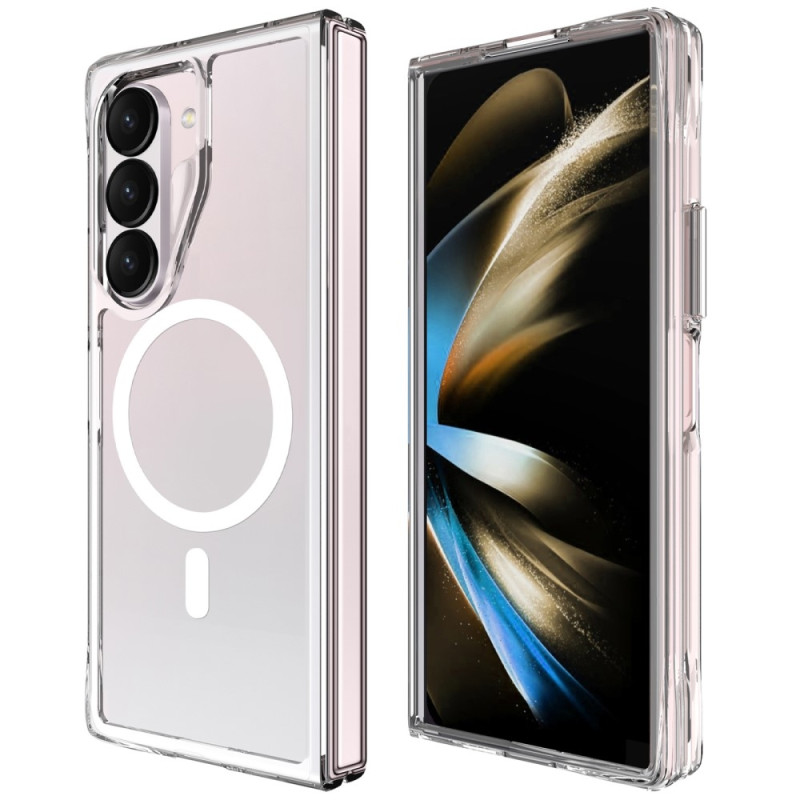 For Samsung Galaxy Z Fold6 5G Case Compatible with MagSafe Clear Phone Cover