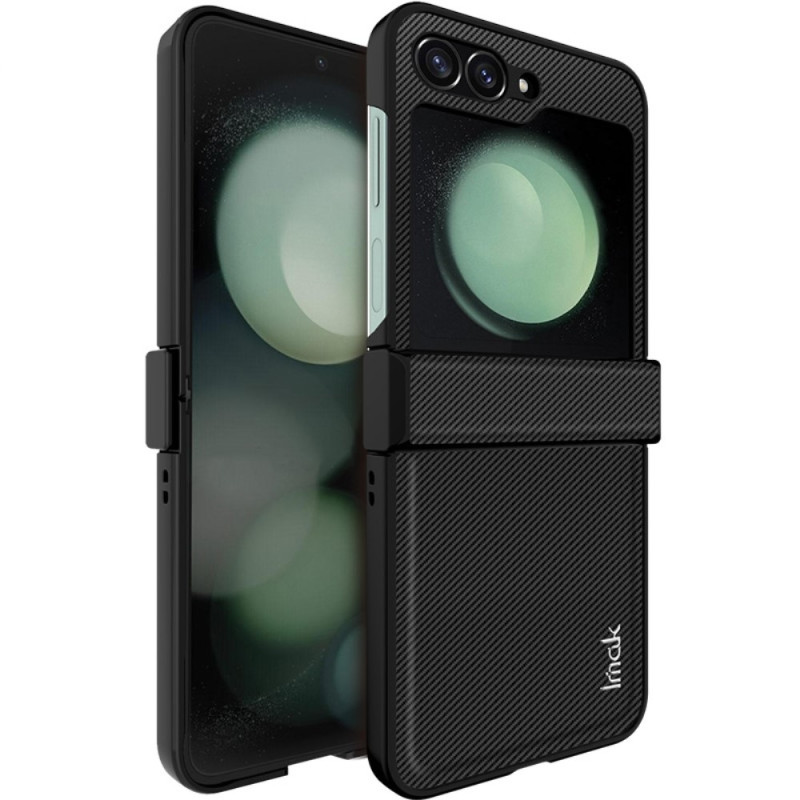 IMAK Ruiyi - serien til Samsung Galaxy Z Flip6 5G - deksel med karbonfibertekstur