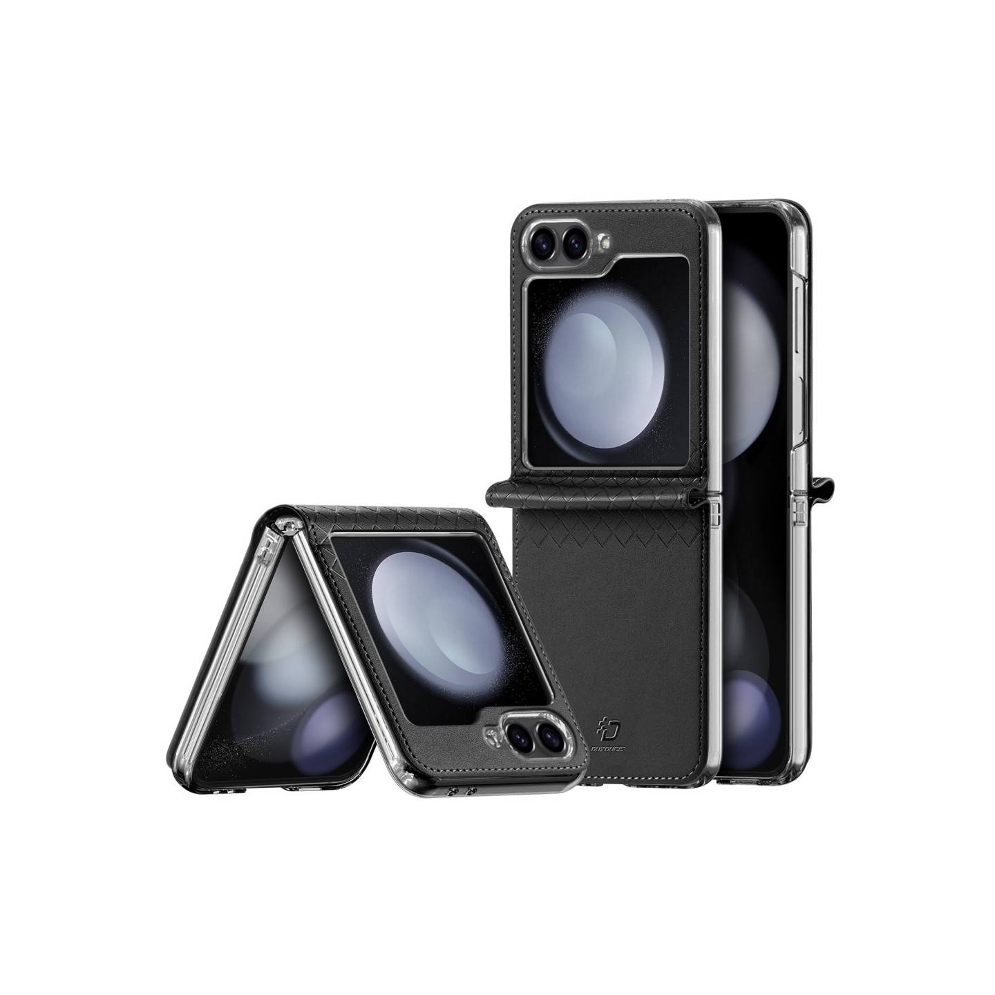 DUX DUCIS Bril Series til Samsung Galaxy Z Flip6 5G Cover - Sort