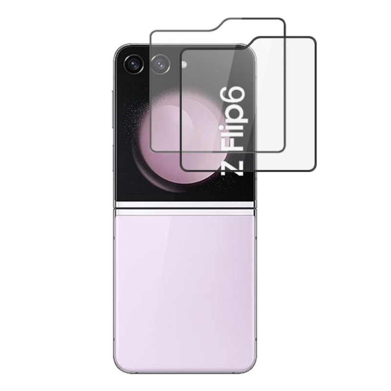 AMORUS For Samsung Galaxy Z Flip6 Skærmbeskytter Glas 2stk