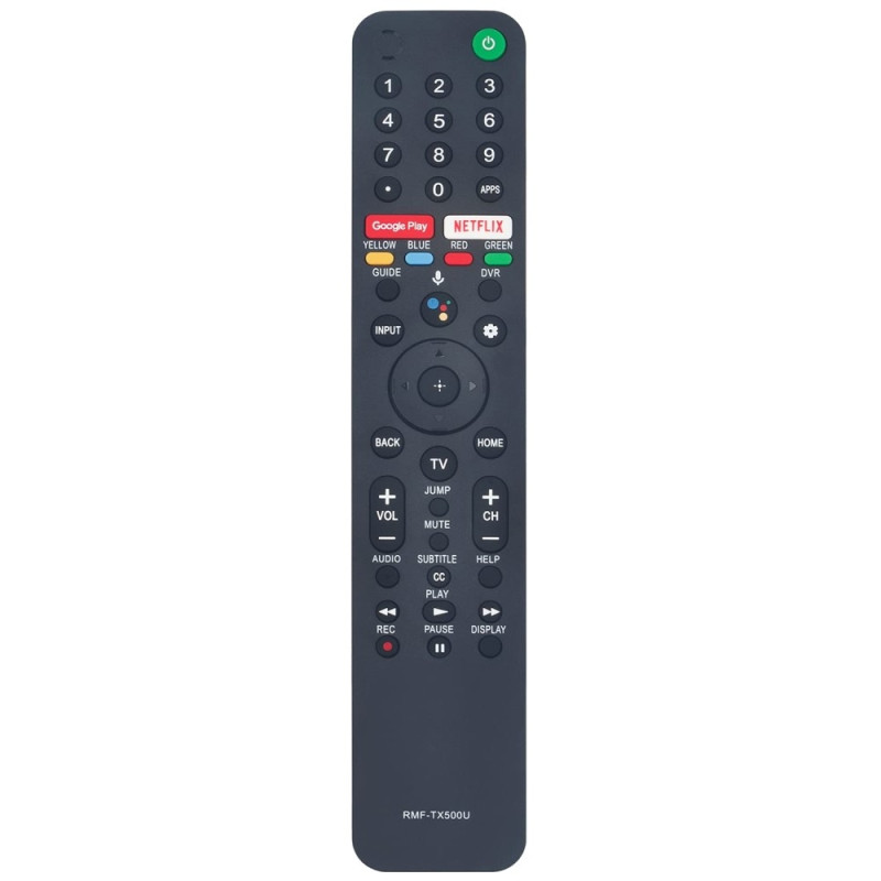 Television kaukosäätimen vaihto RMF - TX500U Sony - televisiolle (ei tue äänitoimintoa)