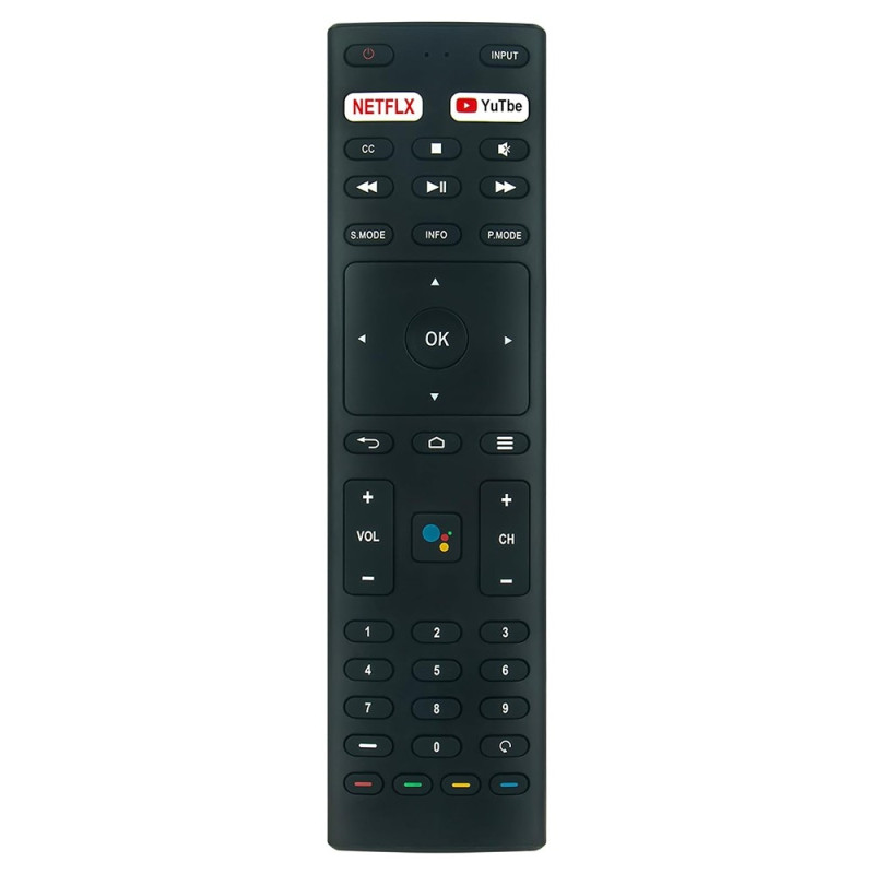 TV remote control Replacement for RM - C3329 For JVC TV
