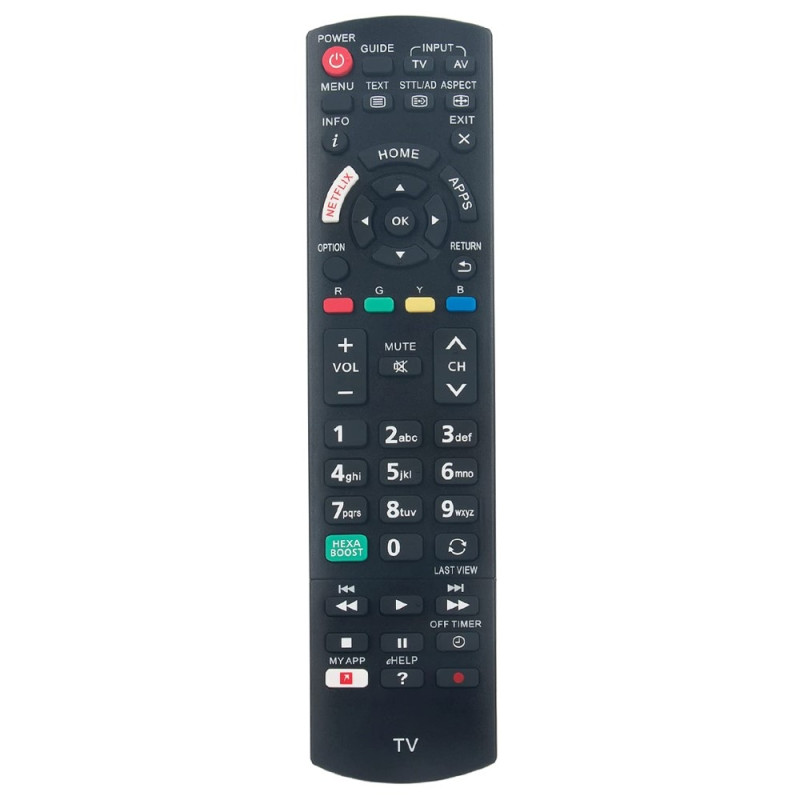 TV remote control Replacement for N2QAYB001134 For Panasonic TV