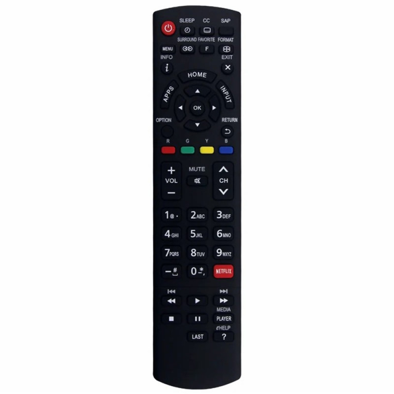 TV remote control Replacement for N2QAYB000926 For Panasonic TV