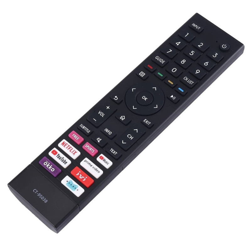 TV remote control Replacement for CT - 95038 For TOSHIBA TV