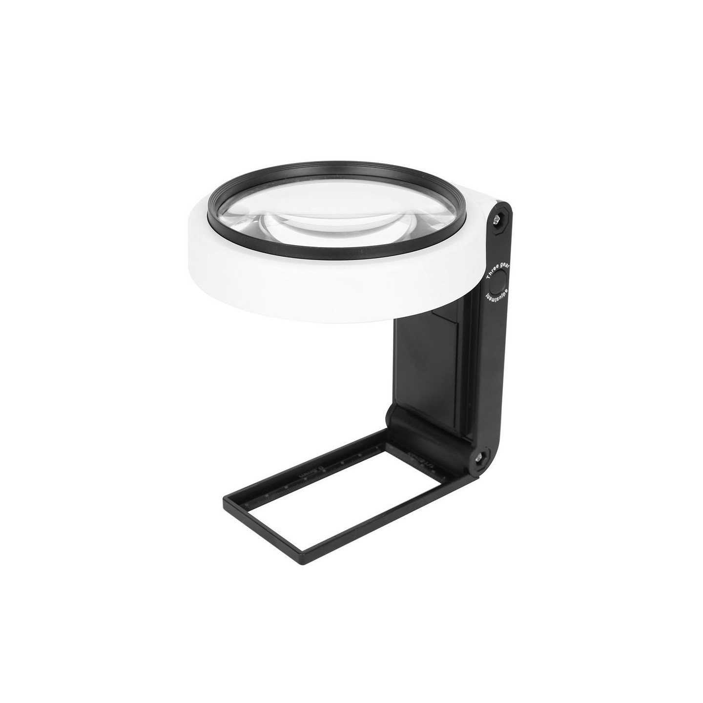 Foldable Desk - type LED Magnifier 3.5X 25X Magnifying Glass