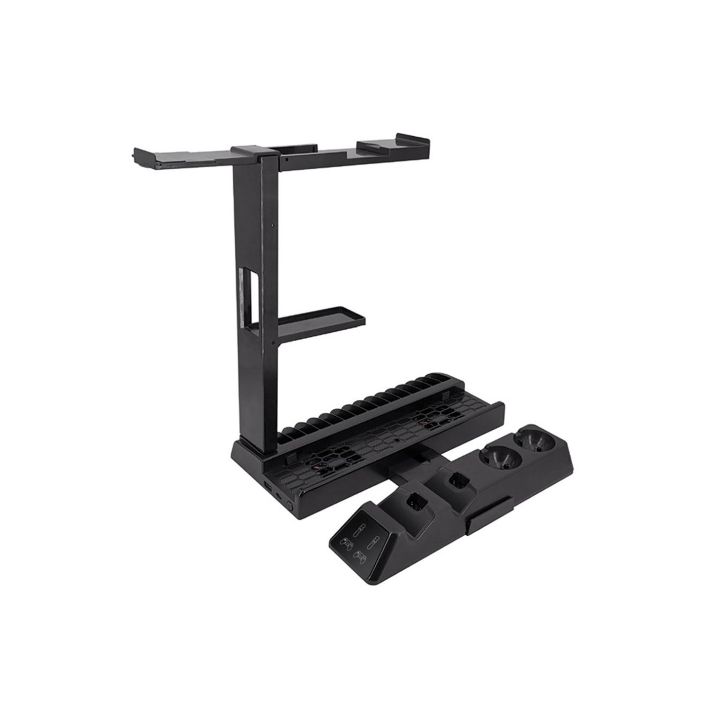 Sony Playstation 4 Slim Pro VR Charging stand Stand Cooling Fan Controller Charger