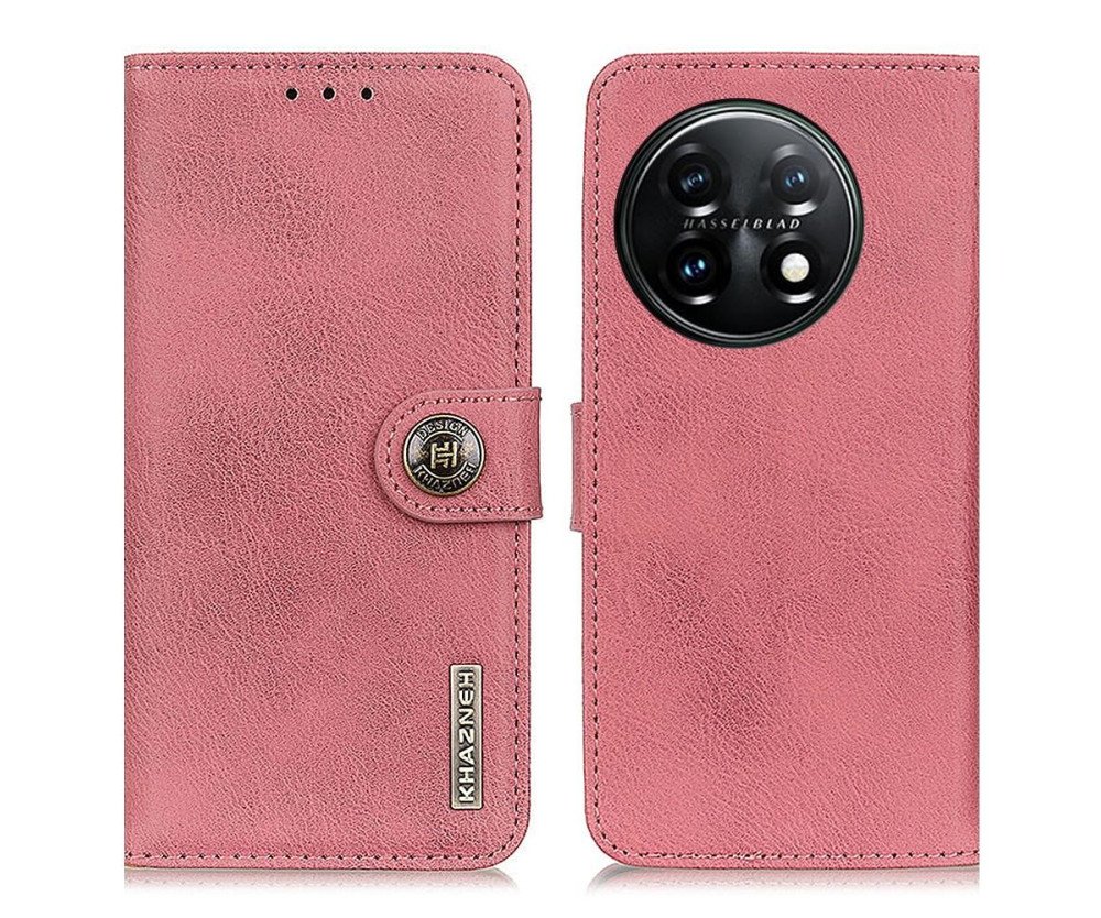 KHAZNEH OnePlus 11 5G Plånboksfodral - Rosa