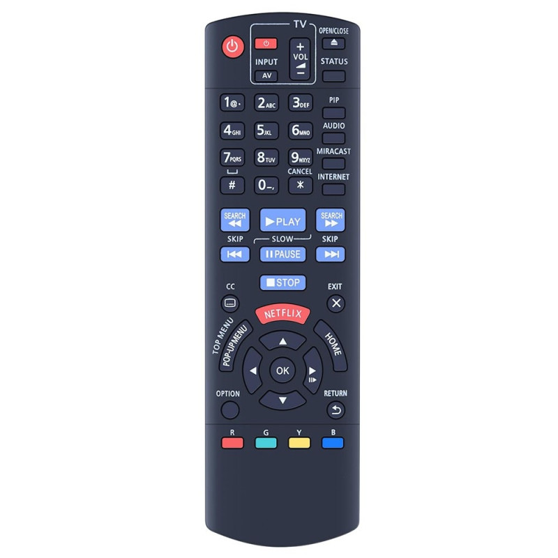 TV remote control Replacement for N2QAYB000953 For Panasonic TV