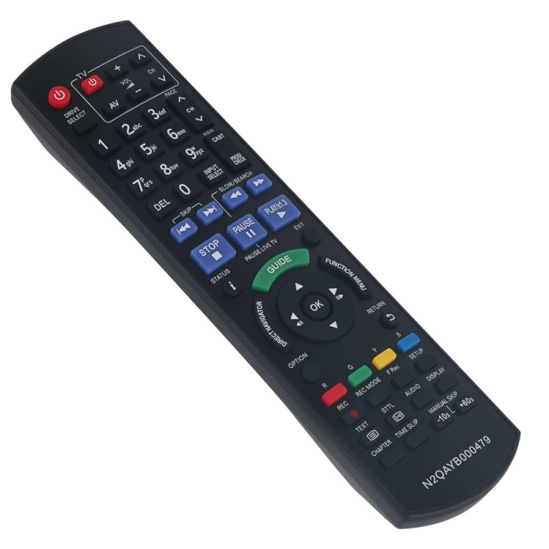 Fjernkontroll Erstatning for N2QAYB000479 for Panasonic DVD