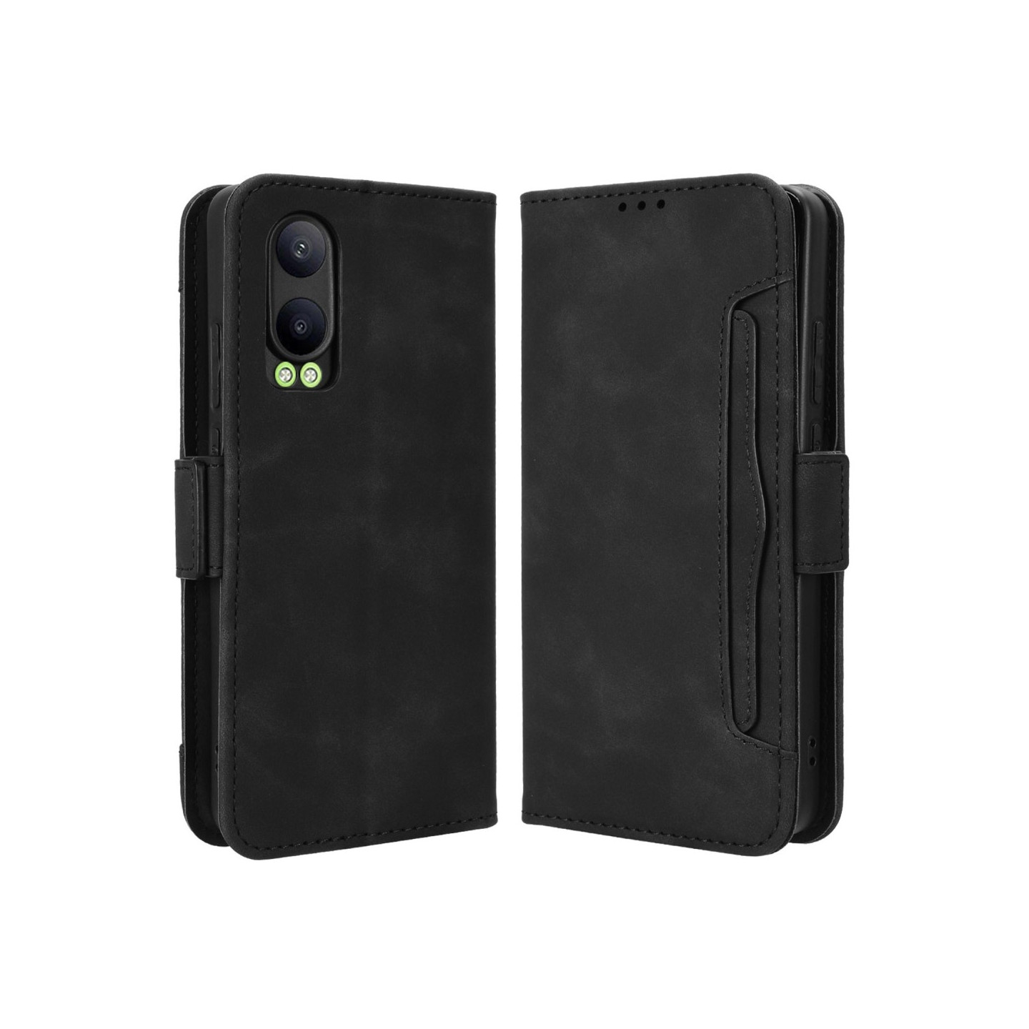 Til OnePlus Nord CE4 Lite Lommebok - deksel - Svart