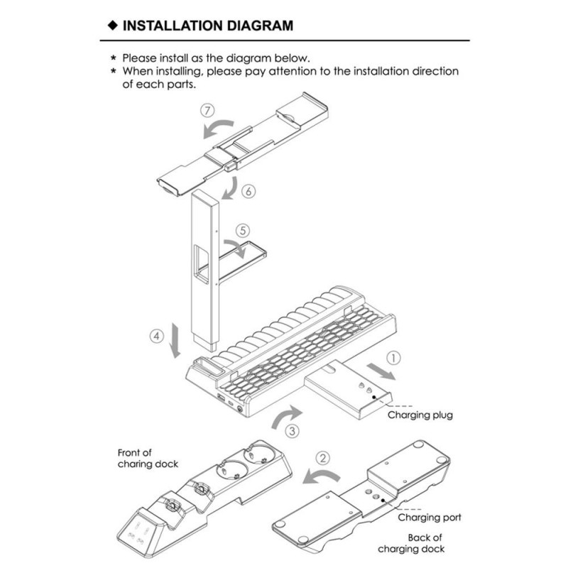 Sony Playstation 4 Slim Pro VR Opladningsstativ Køleventilatorcontrolleroplader