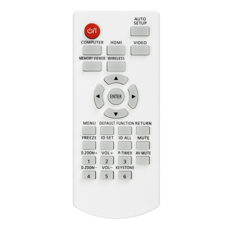 Fjernkontroll Erstatning N2QAYA000142 for Panasonic-projektor