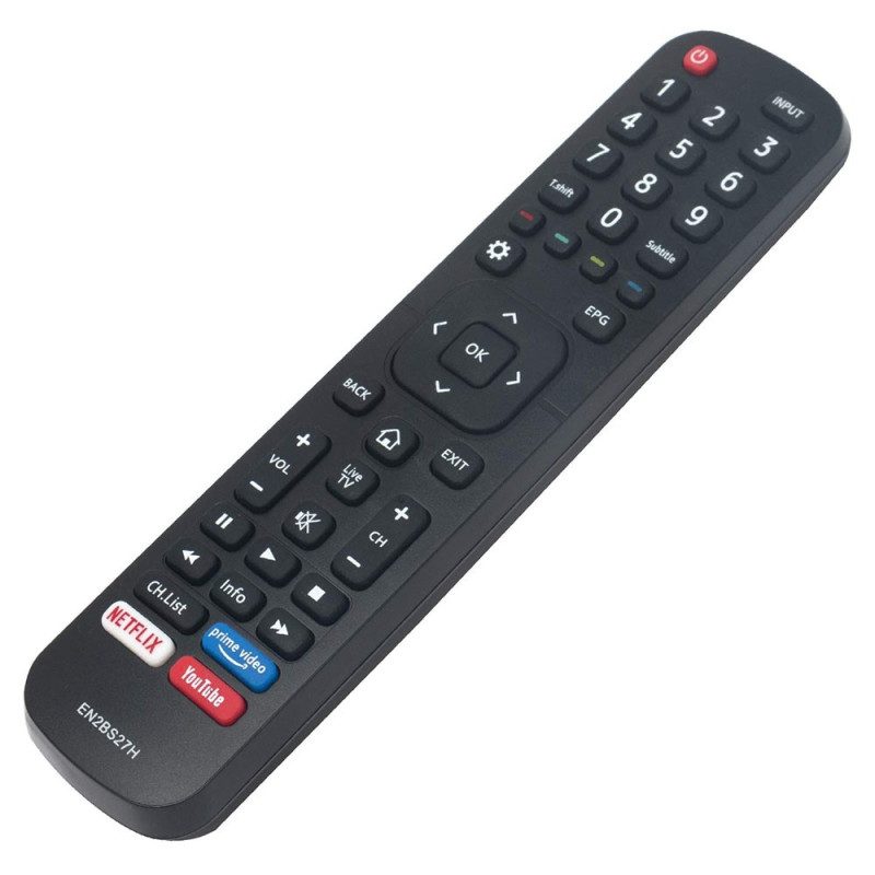 TV fjernbetjening Erstatning for EN2BS27H Til Hisense TV
