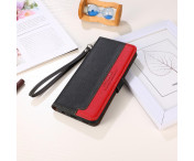 Motorola Moto G73 5G KHAZNEH Plånboksfodral - Svart/Röd