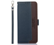 Motorola Moto G73 5G KHAZNEH Plånboksfodral - Blå/Brun