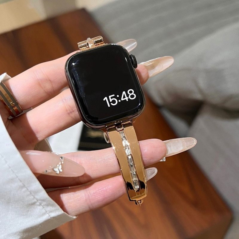 Rem til Watch Series Ultra 2 49mm 9 8 7 45mm 6 5 4 SE etc - Rose Gold