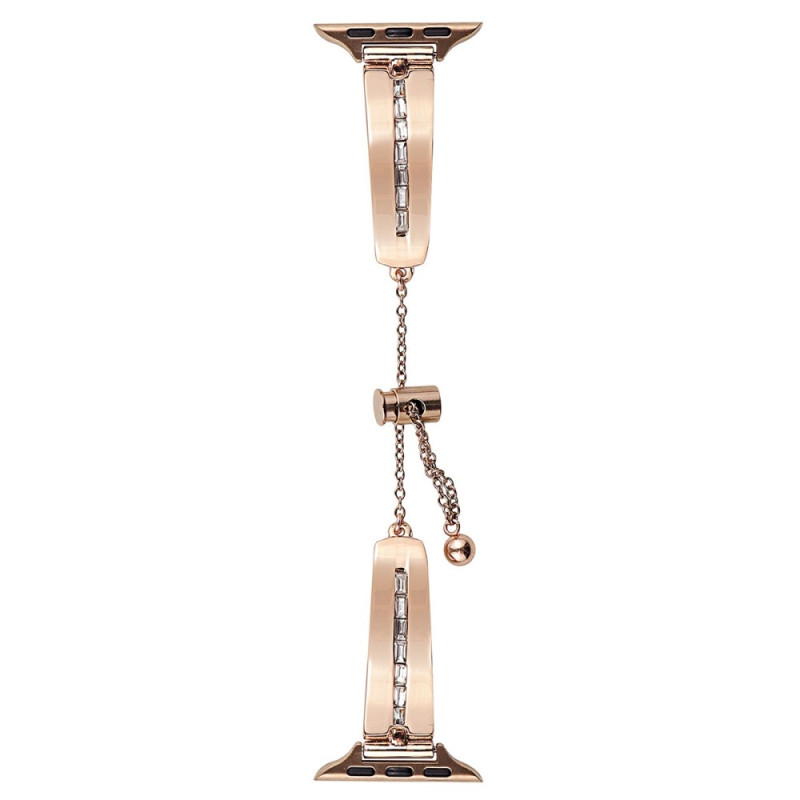 Armbånd til klokke serie 9 8 7 41mm 6 5 4 SE 40mm 3 2 1 38mm - Rose Gull