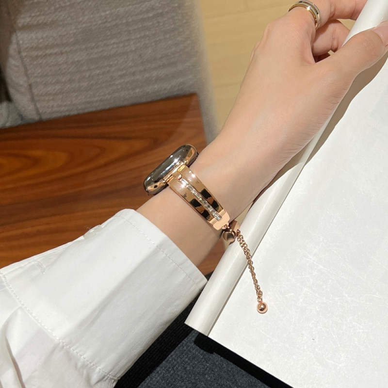 Rem til Watch Series 9 8 7 41mm 6 5 4 SE 40mm 3 2 1 38mm - Rose Gold