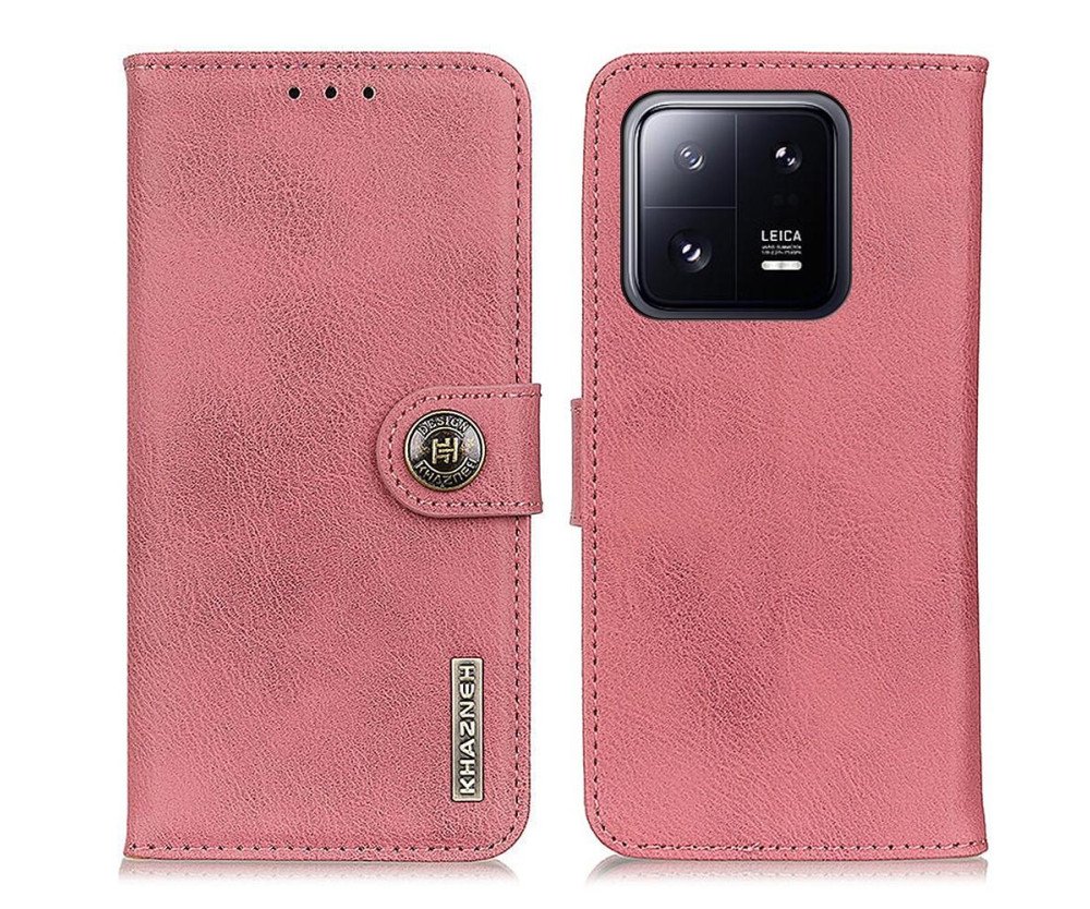 KHAZNEH Xiaomi 13 5G Plånboksfodral - Rosa