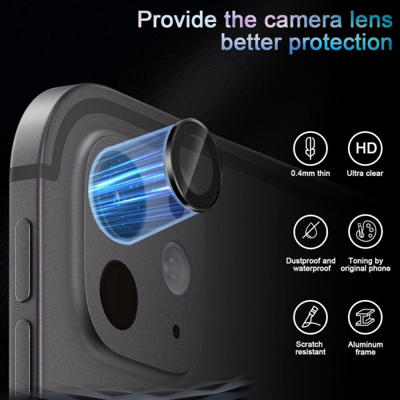 2Pcs For iPad Pro 11 (2024) / iPad Pro 13 (2024) Camera Lens Protector