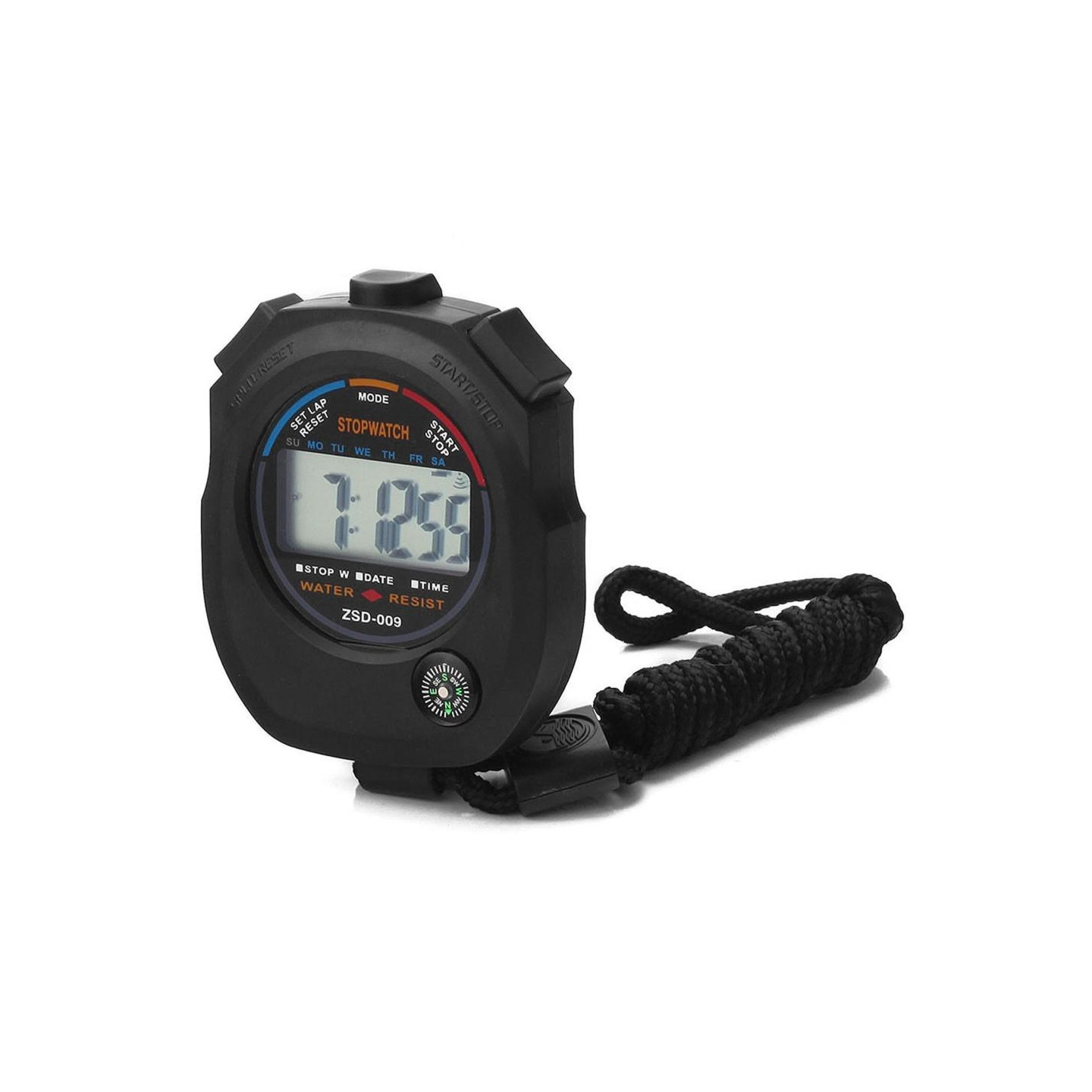 Sport Digital Timer Timer Stoppeklokke LCD - skjerm Svømme løping