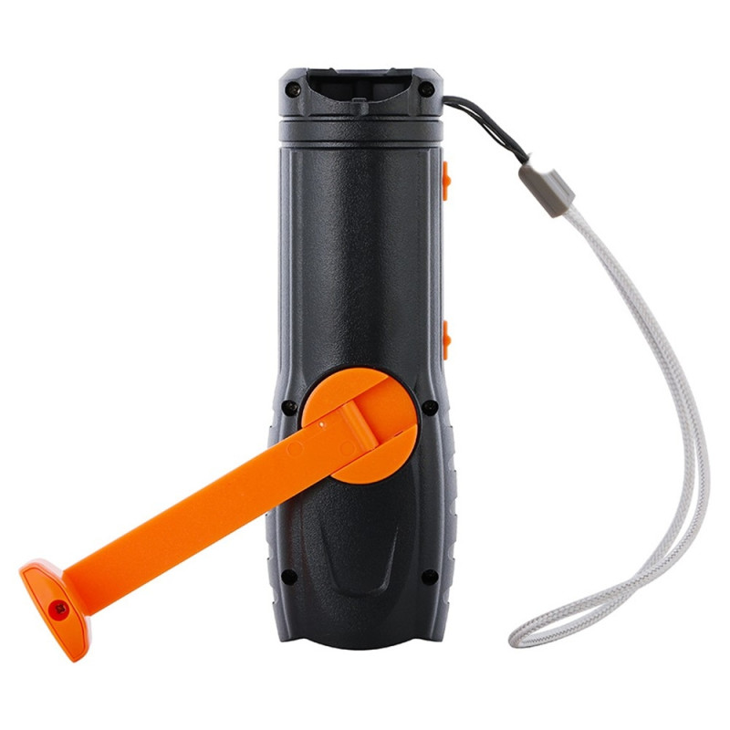 Håndsveiv AM/FM - radio LED lommelykt 1200mAh nødstrømbank