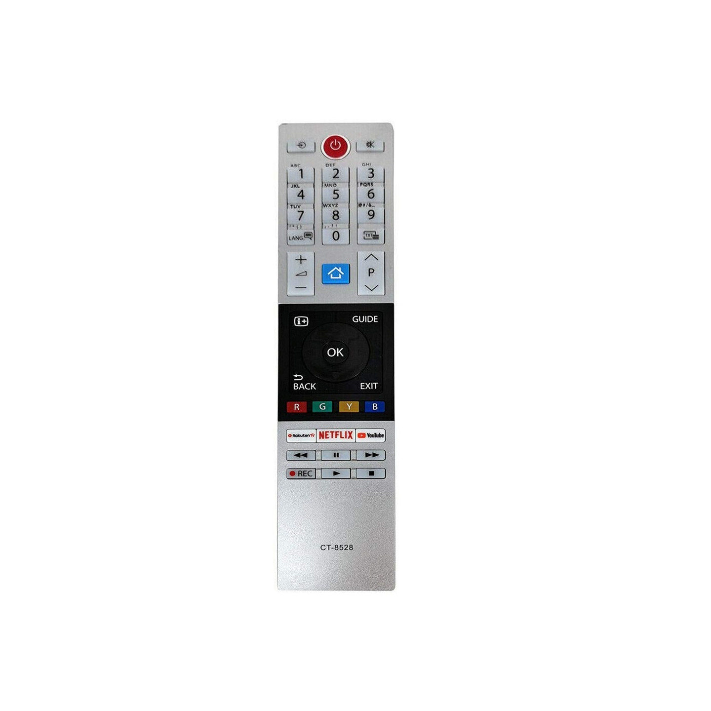 Erstatning av TV - fjernkontroll for CT - 8528 for TOSHIBA TV