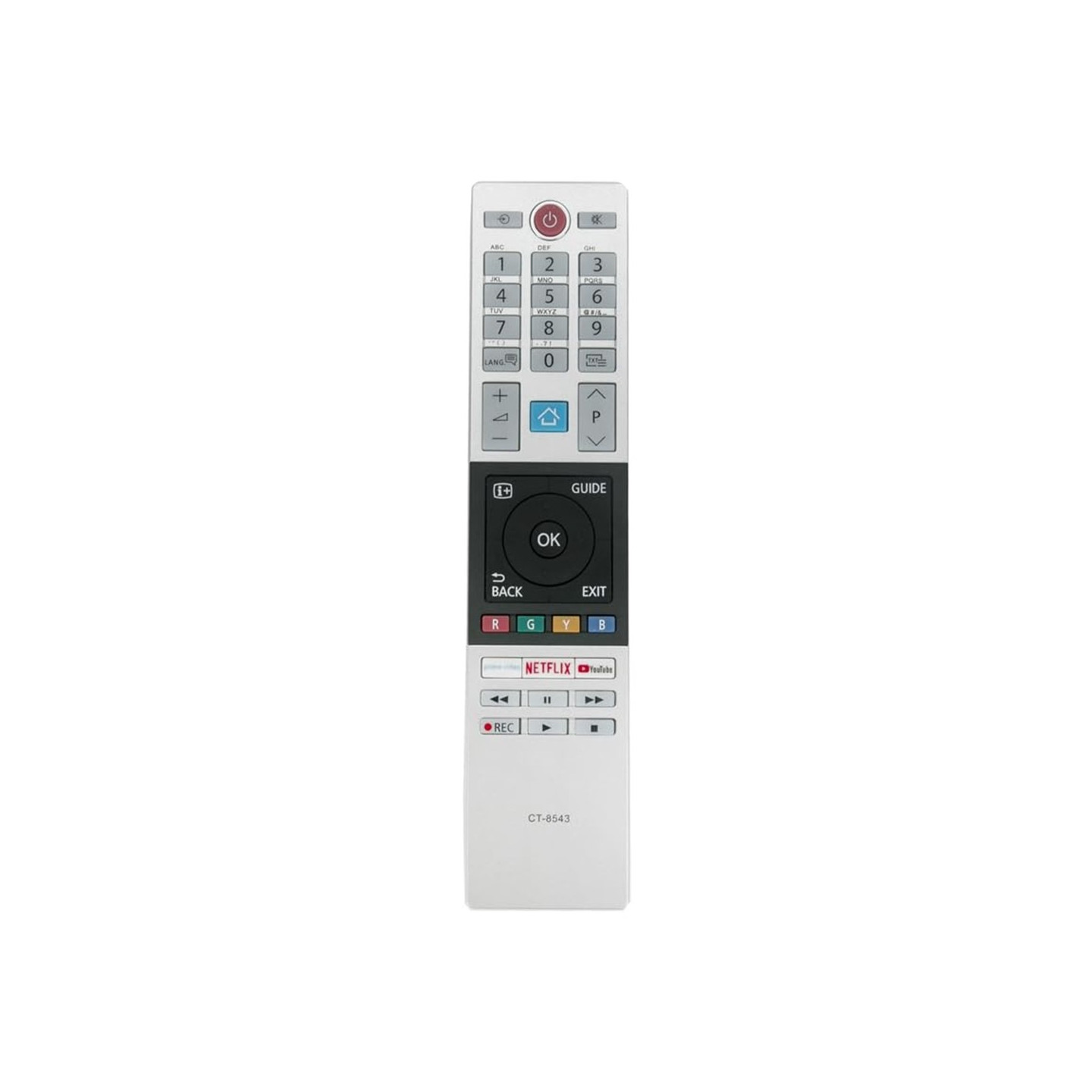 TV fjernbetjening Erstatning for CT - 8543 Til TOSHIBA Smart TV
