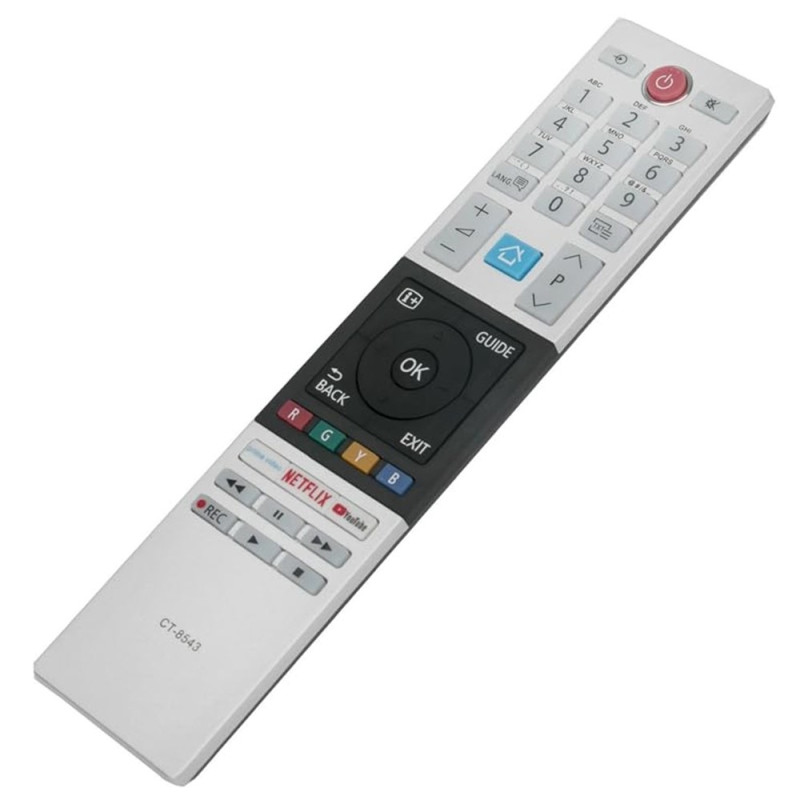 TV fjernbetjening Erstatning for CT - 8543 Til TOSHIBA Smart TV
