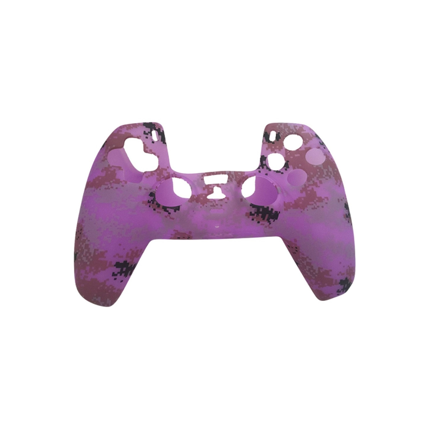 Playstation 5/ PS5 Silikondeksel - Mønster Lilla