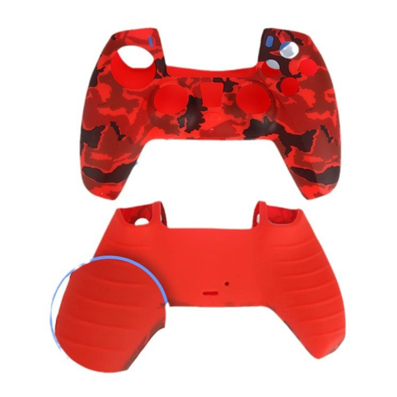 DATA FROG Sony Playstation 5 Peliohjain Liukumaton Silikonisuoja Peliohjaimen Suojakuori 2 Rocker Capsilla