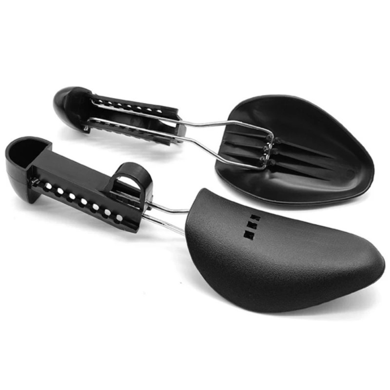 2stk justerbar plastsko Skoblok Shoe Extender størrelse - mand