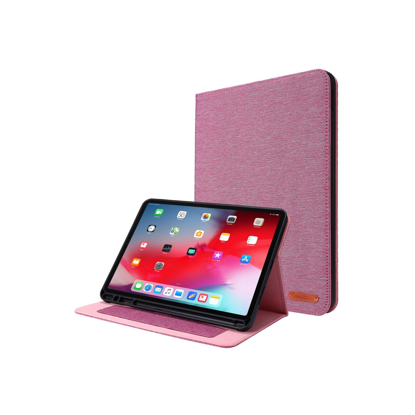 Til iPad Air 13 (2024) Tabletetui Dækstofstruktur