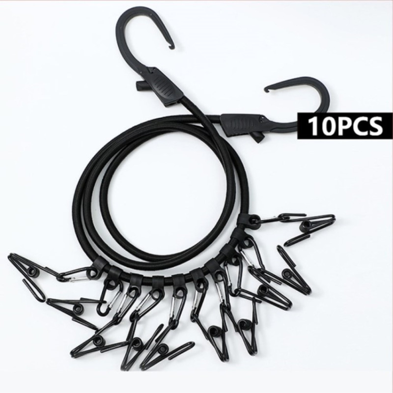 Rei'ittämätön pyykkinarulla Camping Kuivaus joustava