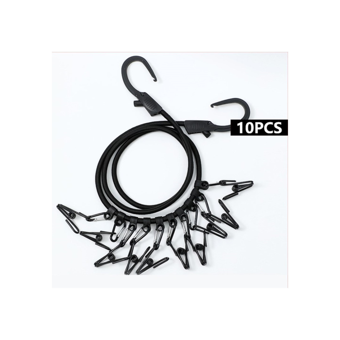 Stansfri klessnor Camping Tørking av elastisk klessnor